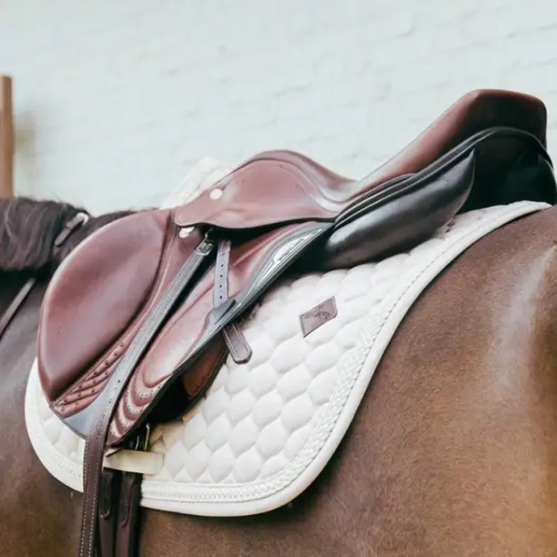 Tapis Cso/ Mixtes|Tapis De Selle*Kentucky Horsewear - Tapis de selle Plaited Cord Beige