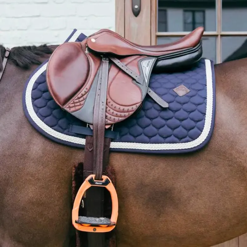 Tapis Cso/ Mixtes|Tapis De Selle*Kentucky Horsewear - Tapis de selle Plaited Cord Marine