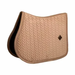 Tapis Cso/ Mixtes|Tapis De Selle*Kentucky Horsewear - Tapis de selle Velvet Mini Pearls Beige