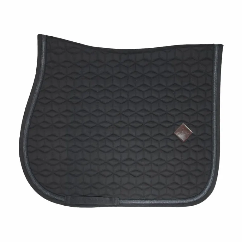 Tapis De Selle|Tapis Cso/ Mixtes*Kentucky Horsewear - Tapis de selle Glitter Rope Noir