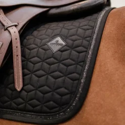 Tapis De Selle|Tapis Cso/ Mixtes*Kentucky Horsewear - Tapis de selle Glitter Rope Noir