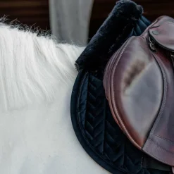 Tapis/ Amortisseur|Tapis De Selle*Kentucky Horsewear - Tapis de selle Skin Friendly Velvet Noir