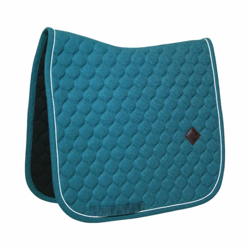 Discount - Tapis de dressage Melange emeraude Tapis De Dressage|Dressage