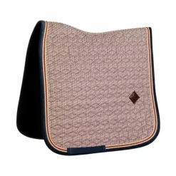 Dressage|Tapis De Dressage*Kentucky Horsewear - Tapis de dressage pied de poule / navy Bordeaux