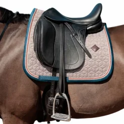 Dressage|Tapis De Dressage*Kentucky Horsewear - Tapis de dressage pied de poule / navy Bordeaux