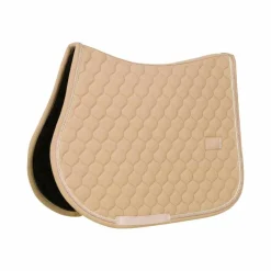 Tapis Cso/ Mixtes|Tapis De Selle*Kentucky Horsewear - Tapis de selle Rubber logo Beige