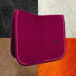 Dressage|Tapis De Dressage*Kentucky Horsewear - Tapis de dressage Velvet Fuchsia Rose