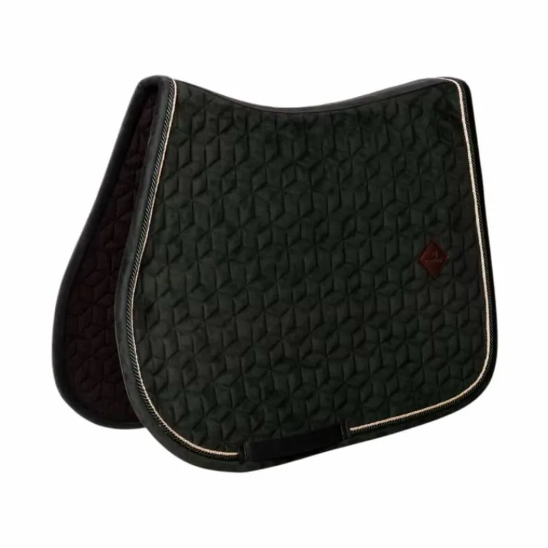 Tapis De Selle|Tapis Cso/ Mixtes*Kentucky Horsewear - Tapis de selle Velvet pine green Vert