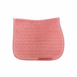 Tapis De Selle|Tapis Cso/ Mixtes*Kentucky Horsewear - Tapis de selle Velvet Jumping Vieux Rose