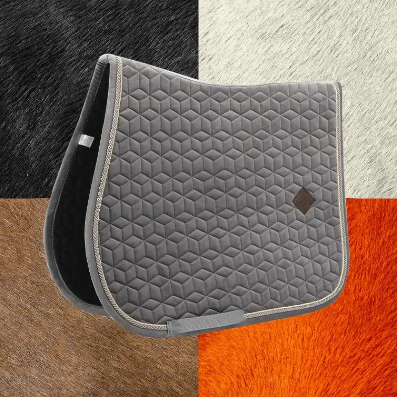 Online - Tapis de selle Basic Velvet jumping Tapis Cso/ Mixtes|Tapis De Selle