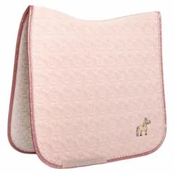 Tapis De Dressage|Dressage*Kentucky Horsewear - Tapis de dressage tête de licorne paillettes tendre Rose