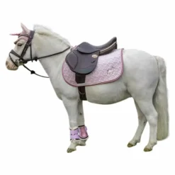 Tapis De Dressage|Dressage*Kentucky Horsewear - Tapis de dressage tête de licorne paillettes tendre Rose