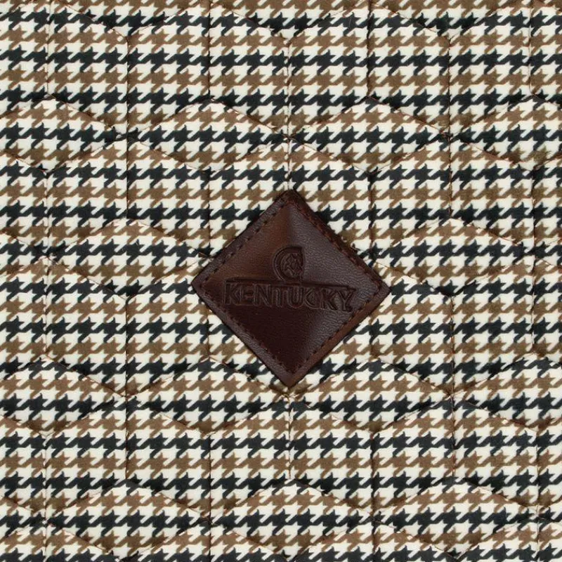 Sale - Tapis de dressage Pied de Poule Brun Dressage|Tapis De Dressage