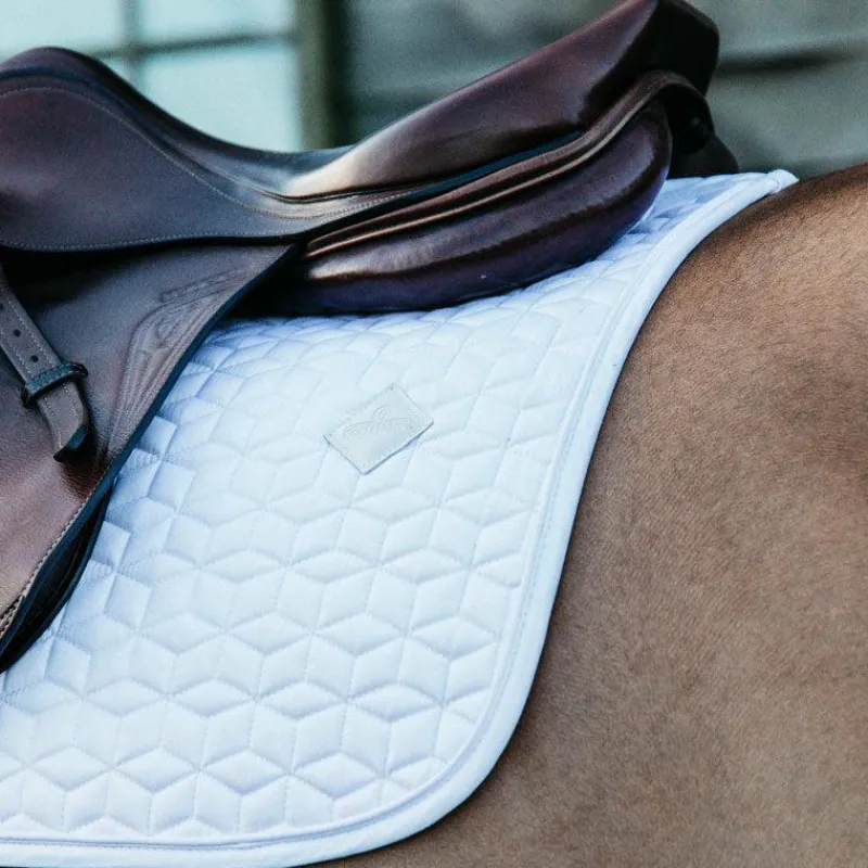 Tapis Cso/ Mixtes|Tapis De Selle*Kentucky Horsewear - Tapis de selle basic Blanc