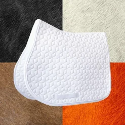 Tapis Cso/ Mixtes|Tapis De Selle*Kentucky Horsewear - Tapis de selle basic Blanc
