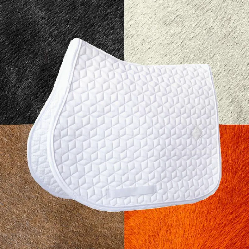 Tapis Cso/ Mixtes|Tapis De Selle*Kentucky Horsewear - Tapis de selle basic Blanc