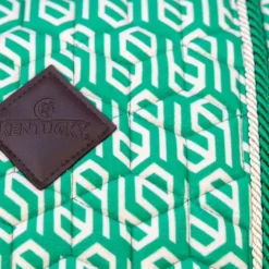 Hot - Tapis de selle Velvet Printing maze cipher / blanc Collection 