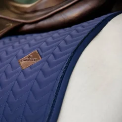 Tapis De Dressage|Tapis De Selle*Kentucky Horsewear - Tapis de dressage Fishbone Marine
