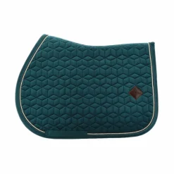 New - Tapis de selle Velvet Jumping Emeraude pour minis Collection "Minis" Kentucky|Tapis De Selle Poneys