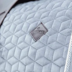 Tapis De Dressage|Tapis De Selle*Kentucky Horsewear - Tapis de dressage Basic Velvet Gris