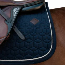 Tapis Cso/ Mixtes|Tapis De Selle*Kentucky Horsewear - Tapis de selle Velvet dark navy Marine