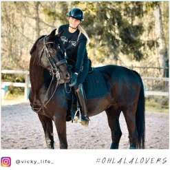 Sale - Tapis de dressage Glitter Stone marine Dressage|Tapis De Dressage