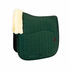 Tapis/ Amortisseur|Tapis De Selle*Kentucky Horsewear - Tapis de dressage Skin Friendly Velvet sapin Vert