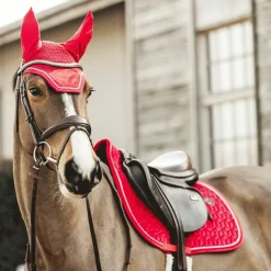 Tapis De Selle|Tapis Cso/ Mixtes*Kentucky Horsewear - Tapis de selle Velvet jumping Rouge