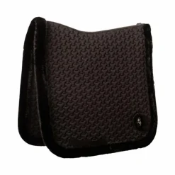 Tapis De Dressage|Dressage*Kentucky Horsewear - Tapis de dressage fausse fourrrure tressée Noir