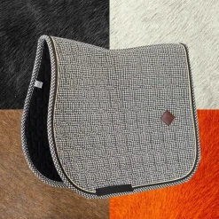 Discount - Tapis de selle Pied de Poule Tapis De Selle|Tapis Cso/ Mixtes