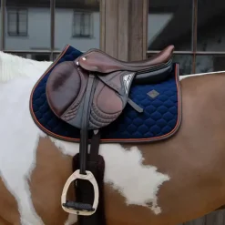 Hot - Tapis de selle Onion Quilt Leather Neon Tapis Cso/ Mixtes|Tapis De Selle