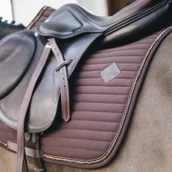Dressage|Tapis De Dressage*Kentucky Horsewear - Tapis de dressage Pearls Marron