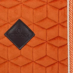 Online - Tapis de dressage Velvet Orange Dressage|Tapis De Dressage