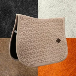 - Tapis de selle Basic Velvet jumping Tapis De Selle|Tapis Cso/ Mixtes