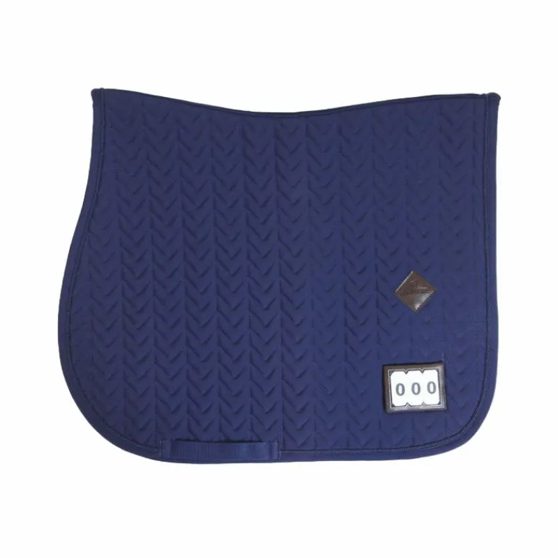 Tapis Cso/ Mixtes|Tapis De Selle*Kentucky Horsewear - Tapis de selle Fishbone Competition Marine
