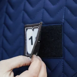 Tapis Cso/ Mixtes|Tapis De Selle*Kentucky Horsewear - Tapis de selle Fishbone Competition Marine