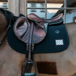 Tapis Cso/ Mixtes|Tapis De Selle*Kentucky Horsewear - Tapis de selle Fishbone Competition Noir
