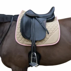 Online - Tapis de dressage Softshell Onion Quilt / vieux rose Tapis De Dressage|Dressage