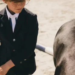 Vestes De Concours*Kentucky Horsewear - Veste de concours Lyon Kids garçon Marine