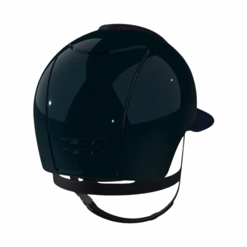 Casques D'Équitation À Visière Polo|Casques D'Équitation*KEP - Casque Cromo 2.0 shine bleu galaxy polo Marine
