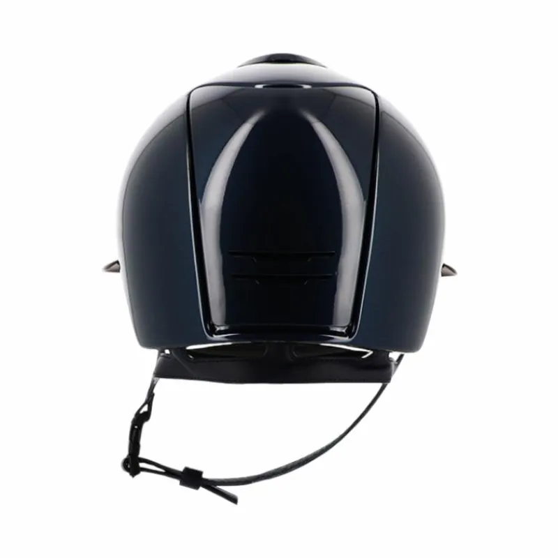 Casques D'Équitation À Visière Polo|Casques D'Équitation*KEP - Casque Cromo 2.0 shine bleu polo Marine