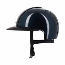 Casques D'Équitation À Visière Polo|Casques D'Équitation*KEP - Casque Cromo 2.0 shine bleu polo Marine