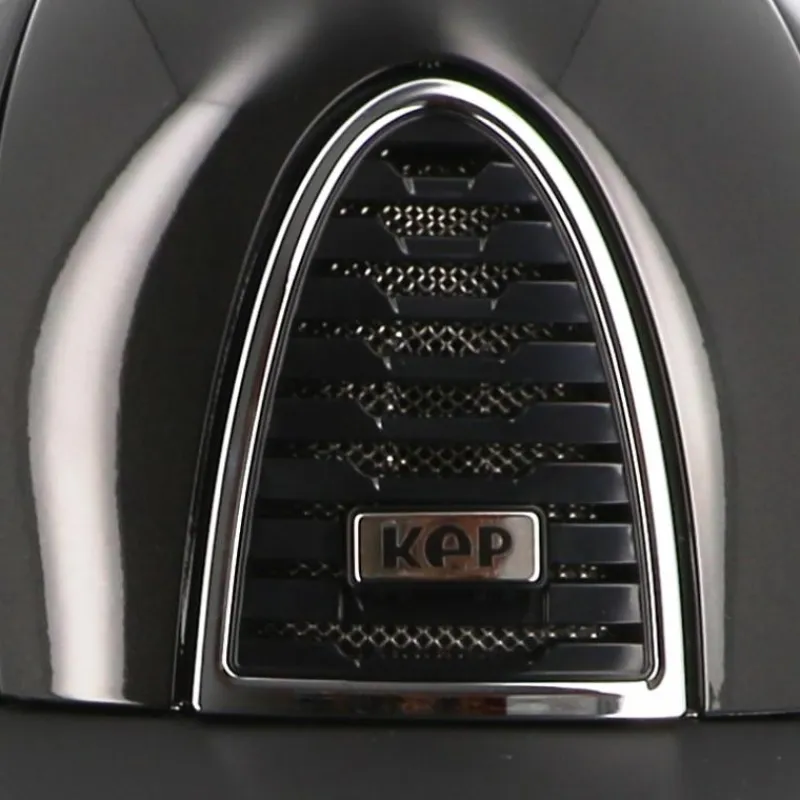 Casques D'Équitation À Visière Standard|Casques D'Équitation*KEP - Casque Cromo 2.0 shine visière standard Noir