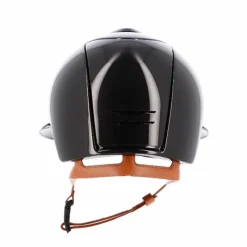 Casques D'Équitation À Visière Polo|Casques D'Équitation*KEP - Casque d'équitation Cromo 2.0 New Shine visière polo jugulaire beige Noir