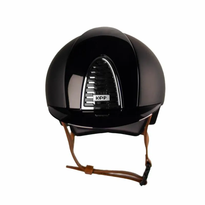 Casques D'Équitation À Visière Standard|Casques D'Équitation*KEP - Casque d'équitation Cromo 2.0 Textile Polish visiere standard jugulaire beige Noir
