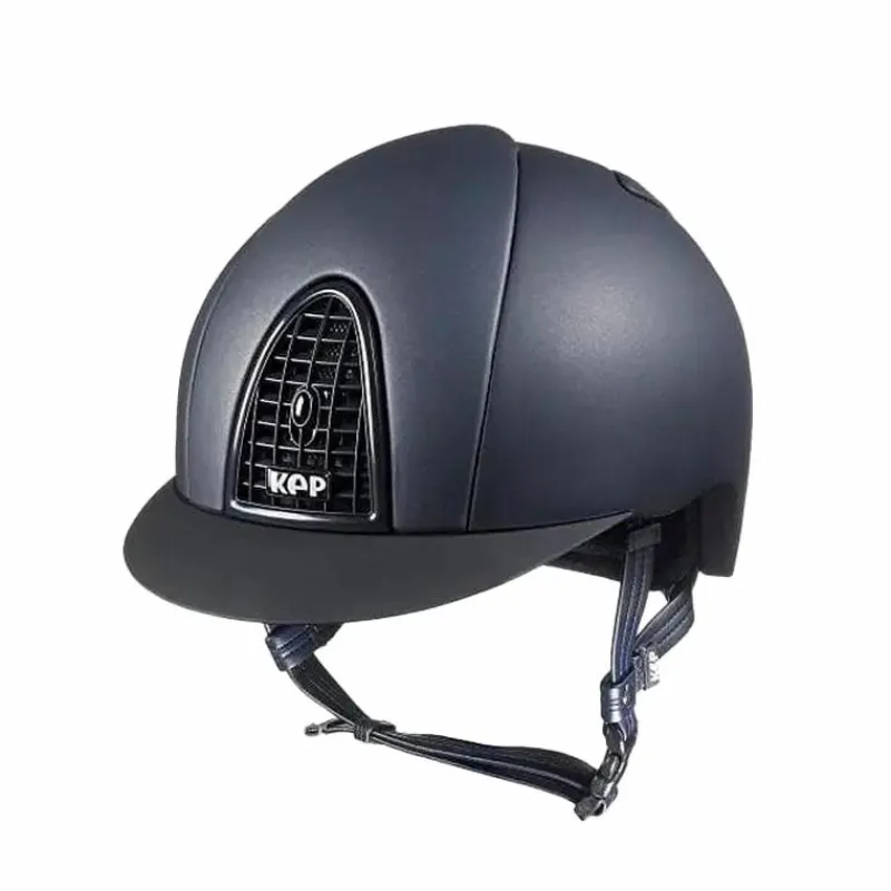 Casques D'Équitation À Visière Standard|Casques D'Équitation*KEP - Casque d'équitation Cromo Textile visière standard Marine