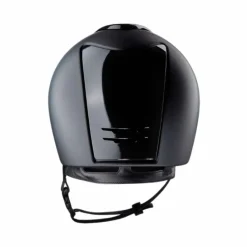 Casques D'Équitation|Cso*KEP - Casque d'équitation Cromo 2.0 Textile/ Polish black visière standard Noir