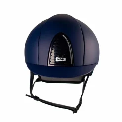 Clearance - Casque d'équitation Cromo 2.0 Matt blue visiere standard Casques D'Équitation|Casques D'Équitation À Visière Standard