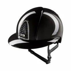 Casques D'Équitation À Visière Polo|Casques D'Équitation*KEP - Casque d'équitation Cromo 2.0 New Shine black visière polo Noir
