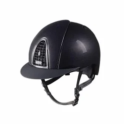 Casques D'Équitation À Visière Standard|Casques D'Équitation*KEP - Casque d'équitation Cromo Shine visière standard Noir